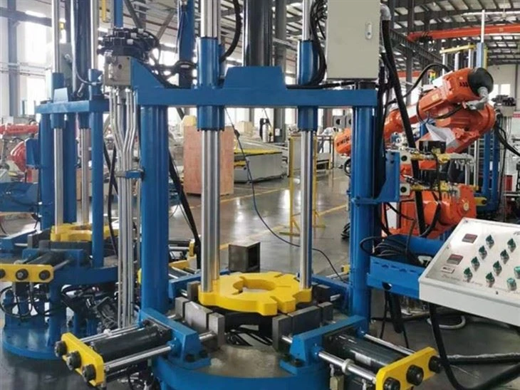 CNC deburring machine